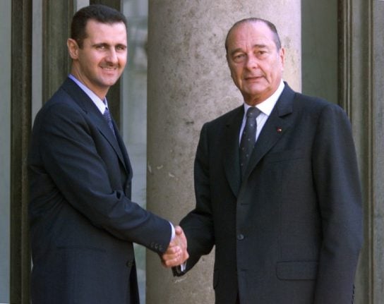 France to strip Syria's Bashar al-Assad of Legion d'Honneur