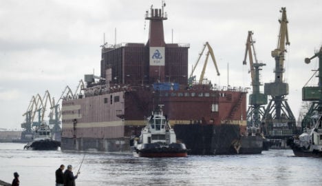 Russia's 'nuclear titanic' sets off for Swedish coast