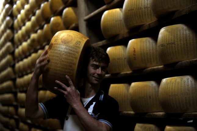 Gratest year ever for makers of Italy’s parmesan cheese