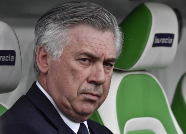 Carlo Ancelotti looks set to be Italy's new football coach