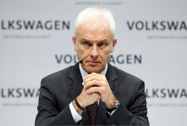Volkswagen sacks CEO Müller after less than 3 years in job: report