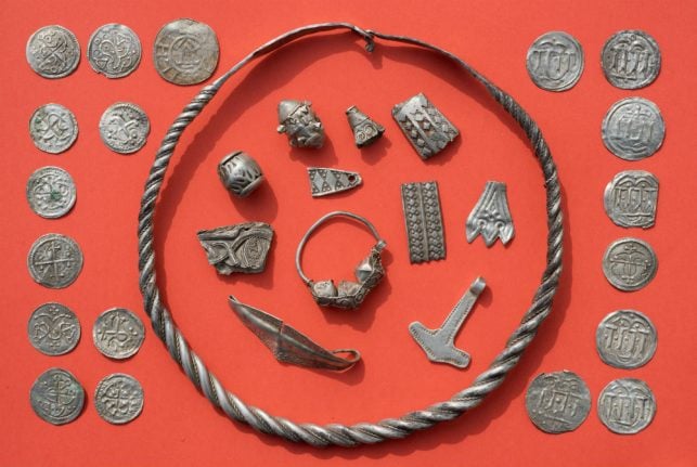 Viking Age treasures connected to legendary Danish king found on German island