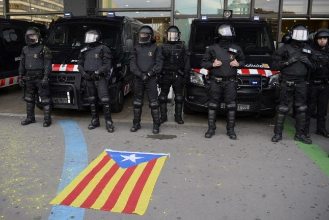 Police boost security in Catalonia as more protests loom