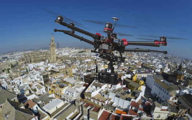 Bird's eye view: Drones are the Spanish traffic police's latest recruits