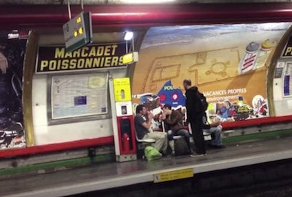 Paris Metro police transform 'crack-smoking dens' back into stations