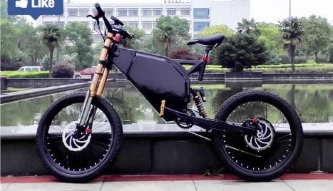 Swede stopped at 98kmh on souped-up electric bicycle