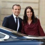 New Zealand PM visits France to talk free-trade (and sore feet)