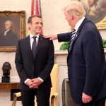 In pictures: Trump welcomes Macron for first state visit