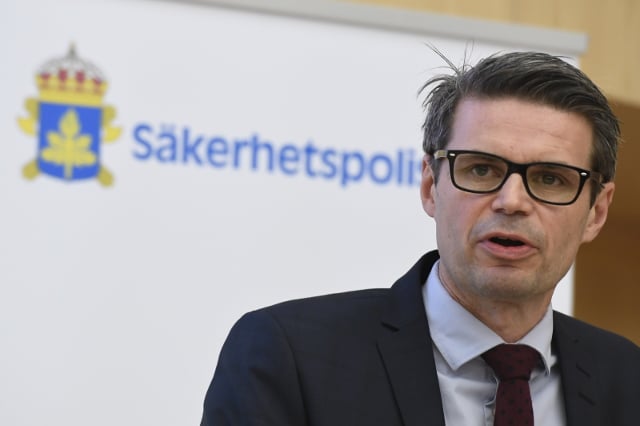 Sweden's security police alerted to potential terror plans 'every other day'