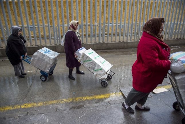 Trolleys bring relief for Moroccan ‘mule women’ at Spanish border