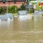 Roads and railways flooded after heavy storms sweep across Saxony