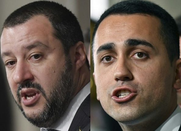 Italy's League and M5S set to announce their government programme