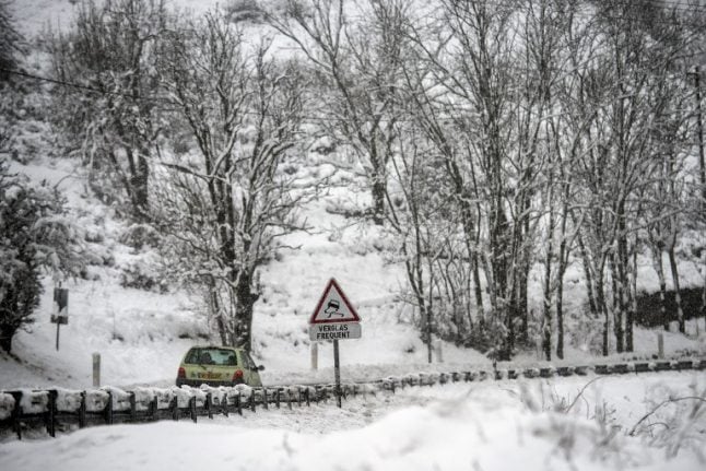 In Pictures: Southern France hit by May snowfall
