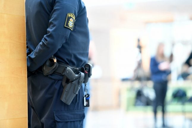 Swedish policeman in hot water after leaving weapon in toilet