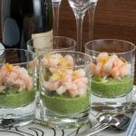 Swedish recipe: How to make asparagus mousse with prawns and dill