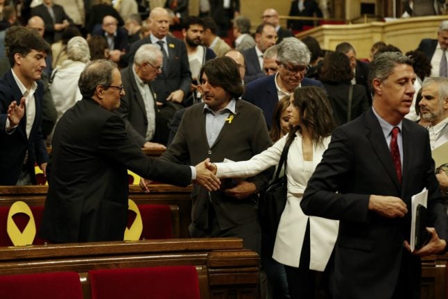 Catalan lawmakers fail to agree on new president in first round vote