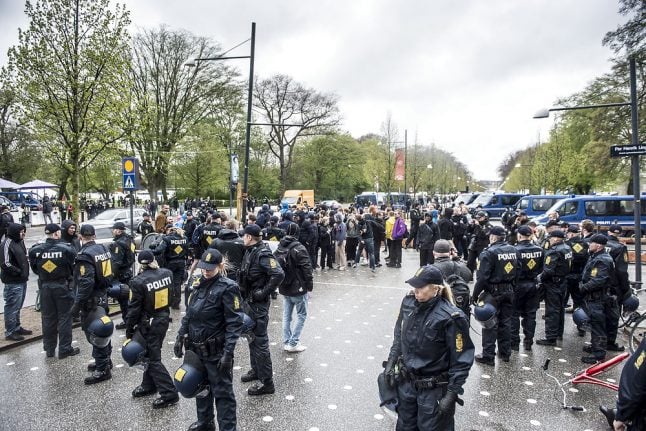 Eight arrested by Copenhagen Police in Labour Day disturbances