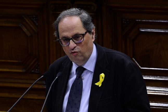 PROFILE: Quim Torra, the Catalan separatist anointed by Puigdemont