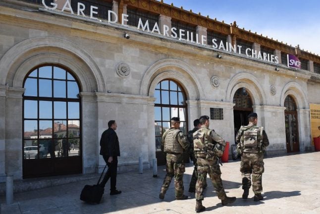 French police arrest alleged terror suspect at major railway station