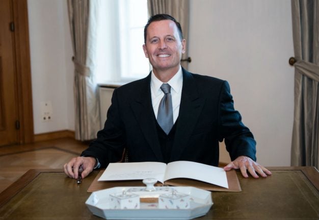 Trump ally Richard Grenell takes over as US envoy to Germany