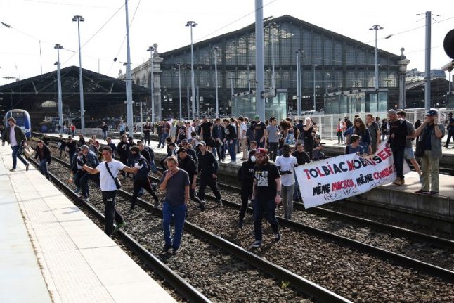 French Train Services Severely Disrupted As Unions Step Up Strike Action