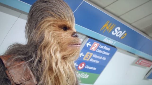 VIDEO: Madrid metro station renamed 'Han Solo' in Star Wars tribute
