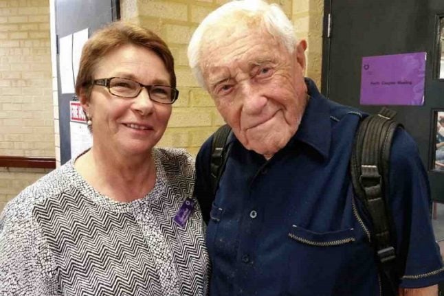 Australian scientist David Goodall arrives in Basel for assisted suicide