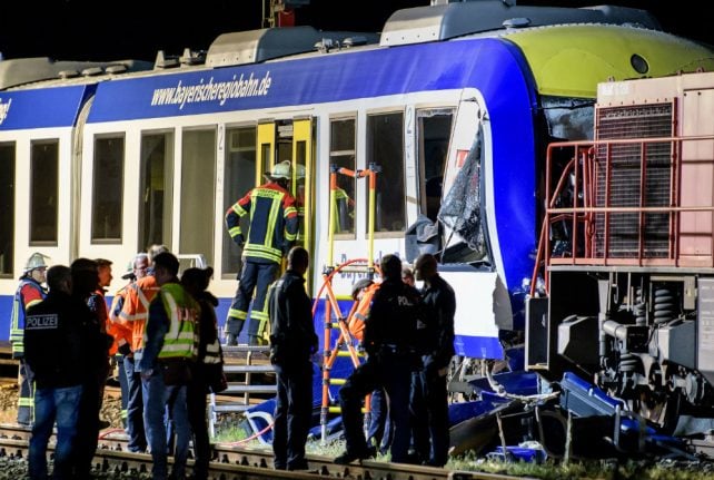 Bavarian police arrest traffic controller after train crash claims two lives