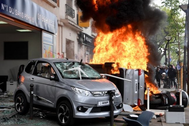 French government under fire after May Day violence in Paris