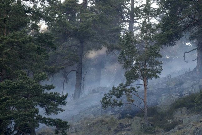Norway’s emergency services battle with forest fires