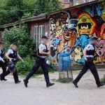 Danish police in new Christiania clampdown as hash market pulled down