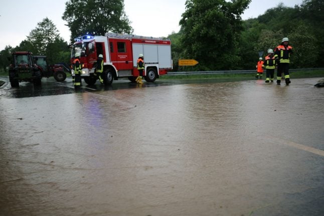Extreme weather advisory as thunderstorms to hit southern Germany
