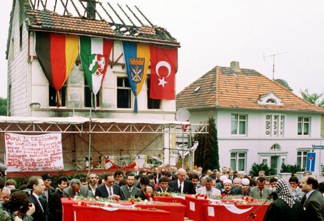 25 years on, tense Germany and Turkey mark deadly neo-Nazi attack
