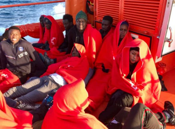 Spain saves over 500 migrants at sea over weekend