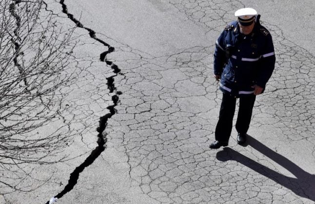 More than 30 square km of ground under Rome is at risk of collapsing