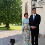 Jun Yamazaki, Ambassador of Japan in Sweden, and his wifePhoto: Micke Bayart/Azul
