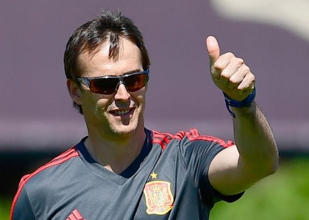 Spain coach Lopetegui to take Real Madrid job after World Cup