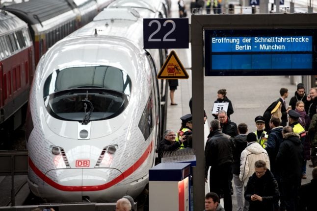 Deutsche Bahn to beef up express Berlin-Munich route amid soaring passenger numbers