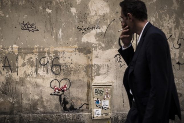 Banksy confirms Paris street art ‘blitz’ a tribute to rebels of 1968