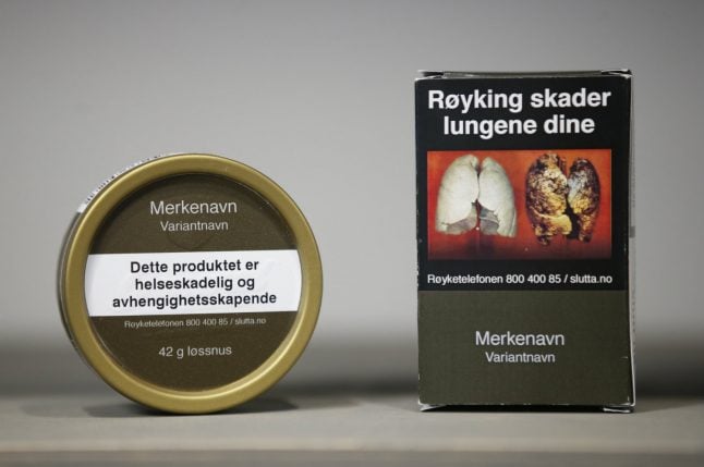 Branded Norwegian cigarettes and snus to be consigned to history