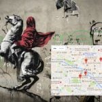 Map: Where to find the new Banksy artworks in Paris