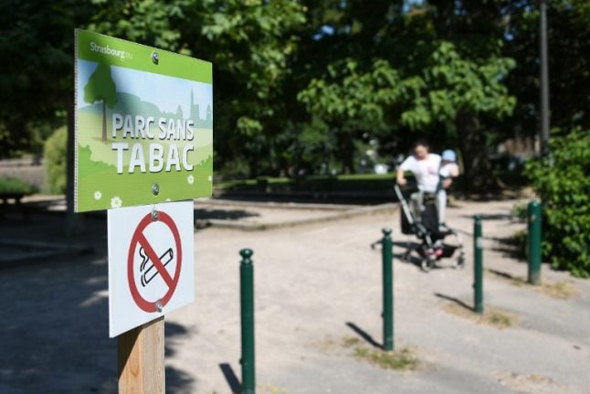 Strasbourg becomes first French city to ban smoking in parks