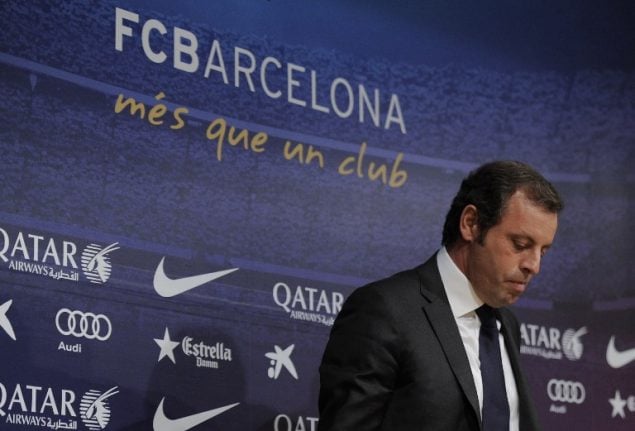 Ex-Barcelona president Rosell to stand trial for money laundering