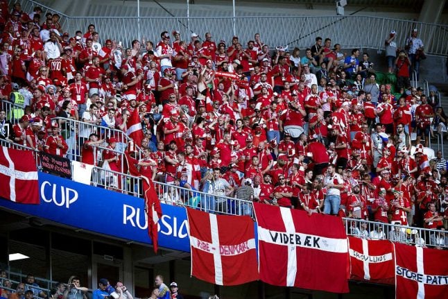 Denmark fined for World Cup fans' bad behaviour