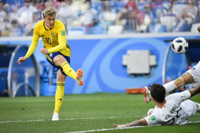 Sweden's Forsberg can hurt Germans in World Cup crunch match