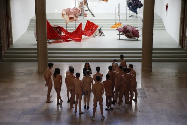 French nudists bare all for trips to ‘no clothes’ theme park and museums