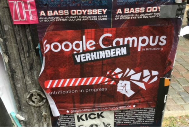 Google is coming to Berlin Kreuzberg and locals are far from happy. Here's why