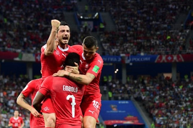 Switzerland qualify for World Cup last 16 after drawing 2-2 with Costa Rica