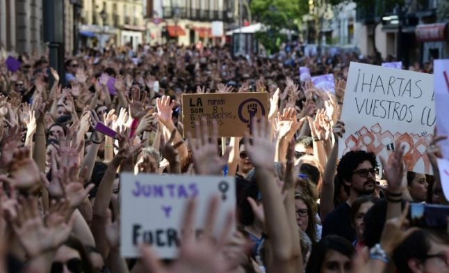 Spaniards continue to rail against release of sexual abuse gang