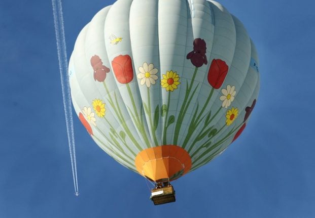 Balloon pilot fined 'for scaring birds' in nature reserve